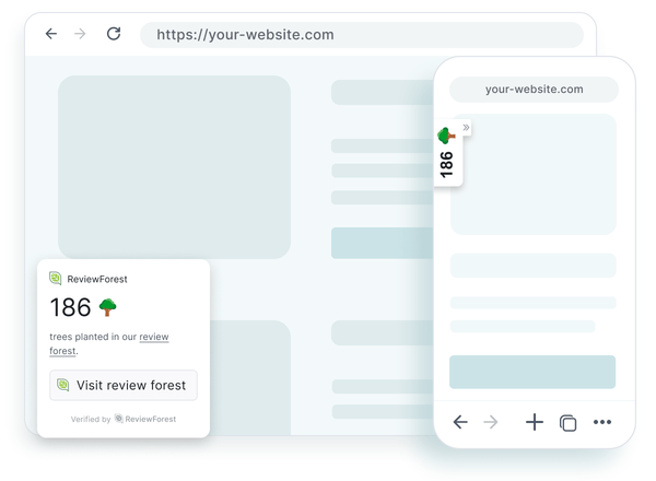 The tree counter widget