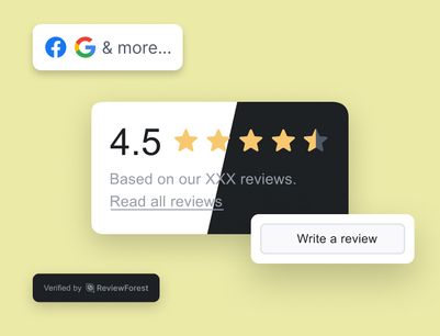 Review Score Badge