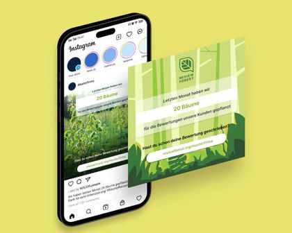 Social Post: Baumzähler