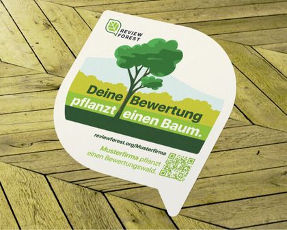 Bodenaufkleber